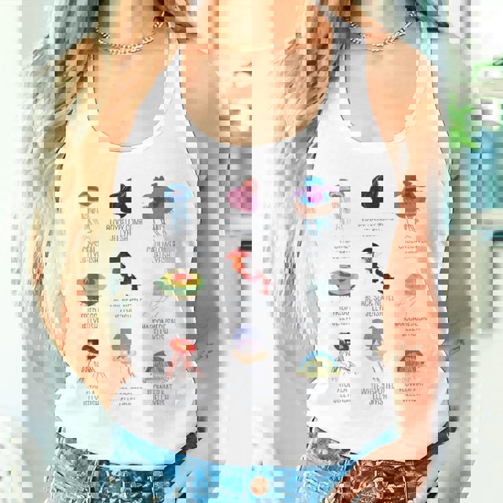 クラゲ 種 シージェリー 生物学者へのギフト タンクトップ