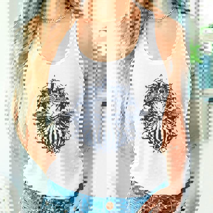 クラーケン クトゥルフ タコ タンクトップ