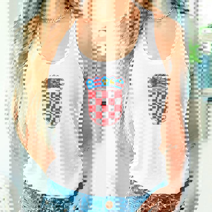 クロアチア ヴィンテージ クロアチア国旗tシャツ タンクトップ