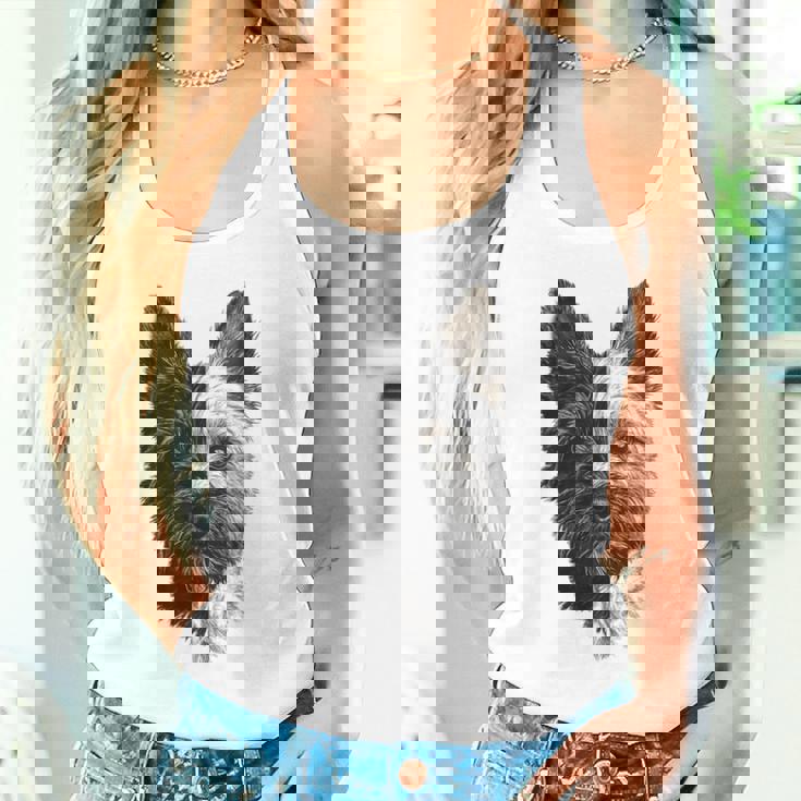 ケアンテリア 犬 モチーフ ペット 作品 ケアンテリア タンクトップ