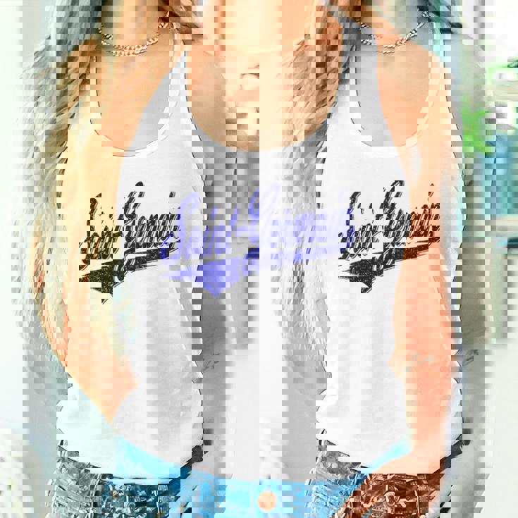 サンジェルマン バーシティ スクリプト クラシック スポーツ ジャージ タンクトップ