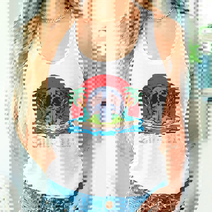 サンタクルーズ カリフォルニア ヴィンテージ レトロ 長袖tシャツ タンクトップ