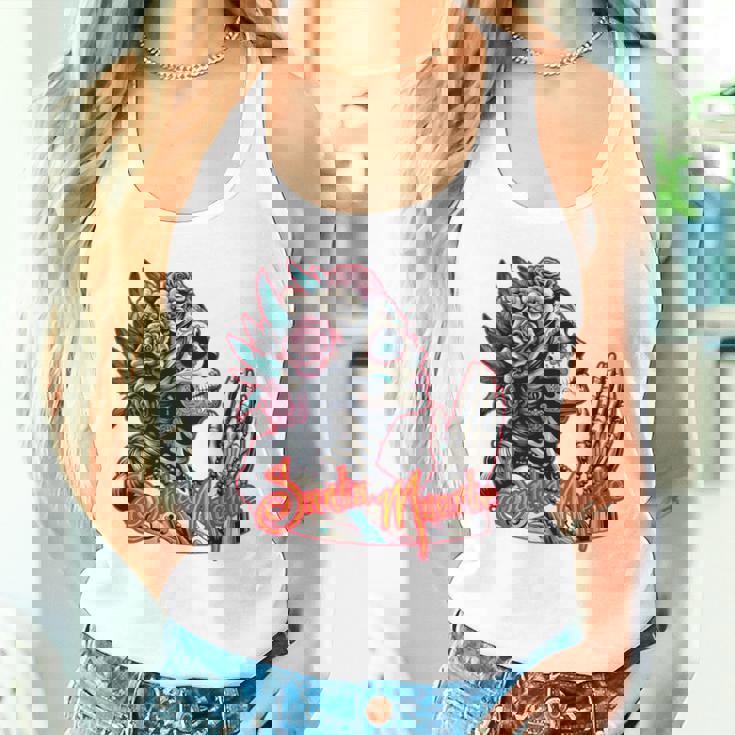 サンタ・ムエルテ カトリーナ カラベラ 長袖tシャツ タンクトップ