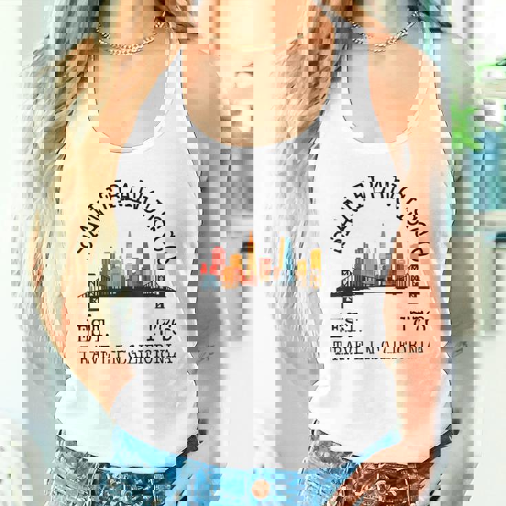 サンフランシスコ お土産 スカイライン サンフランシスコ メンズ レディース タンクトップ