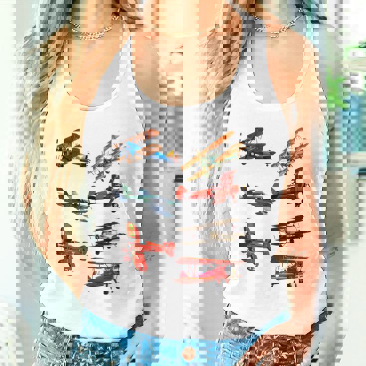 シングルエンジンプロペラ飛行機 タンクトップ