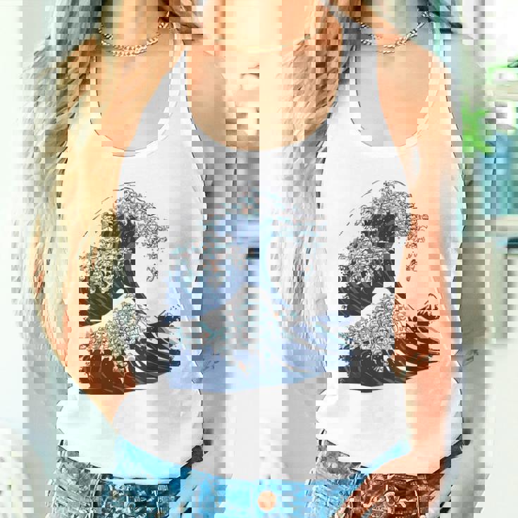 シーズーの偉大な波 タンクトップ