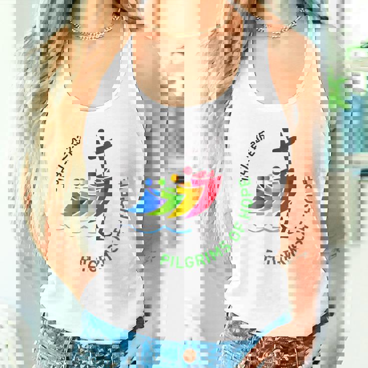 ジュビリー2025 信仰の旅への希望の巡礼者 タンクトップ