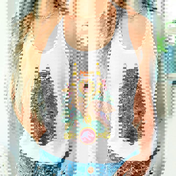 ジュラシック・ワールド Gate & Dinosaurs Arttyle タンクトップ