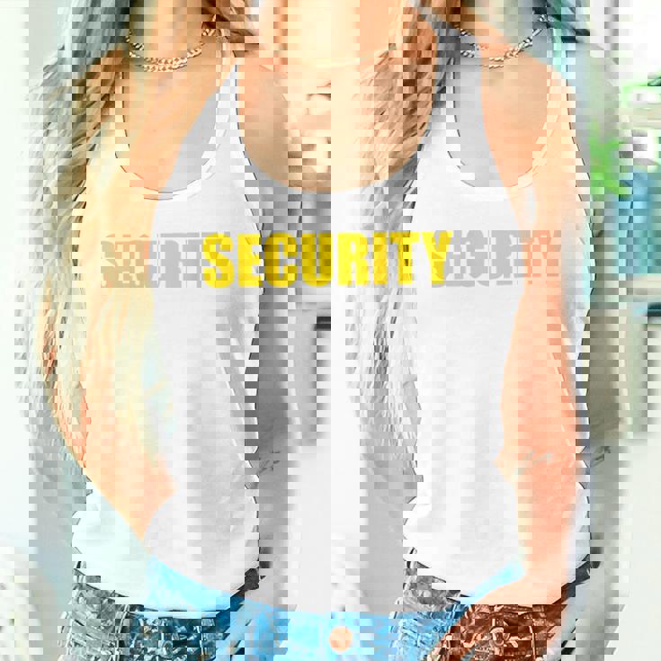 セキュリティ 背面のみ タンクトップ
