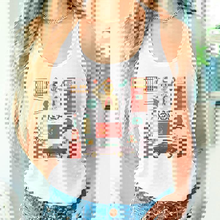 ソ連属性sovi8ビンテージプロパガンダ。 タンクトップ