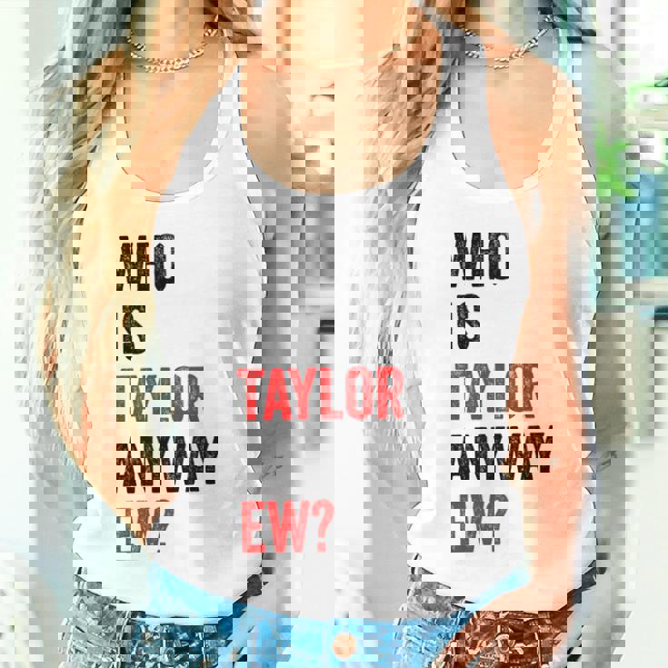 テイラー・ユーテイラーって誰？とにかく面白い タンクトップ