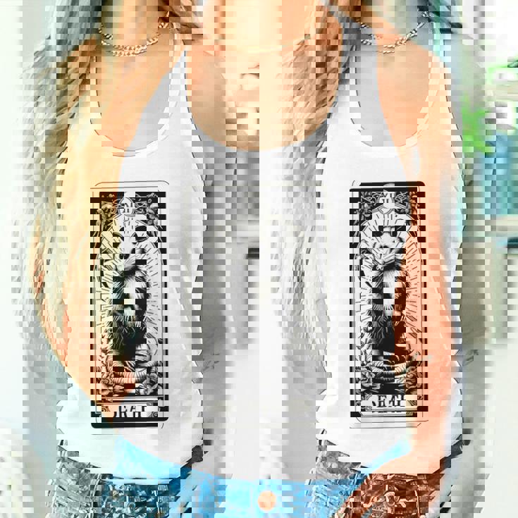 デス・ポッサム・タロット・カード 死神 ゴス ブラッククラフト オポッサム タンクトップ