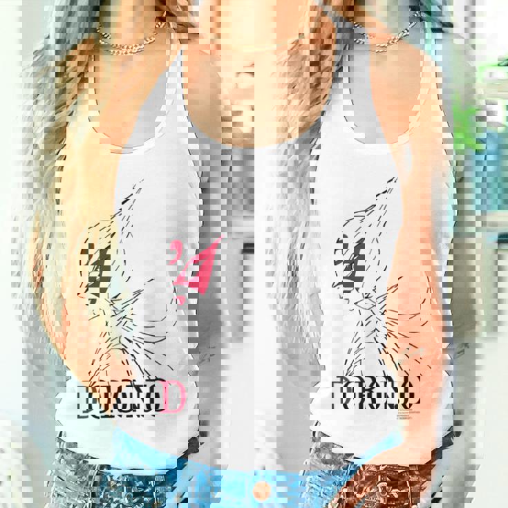 ドロンジョデザインm ホワイト タンクトップ