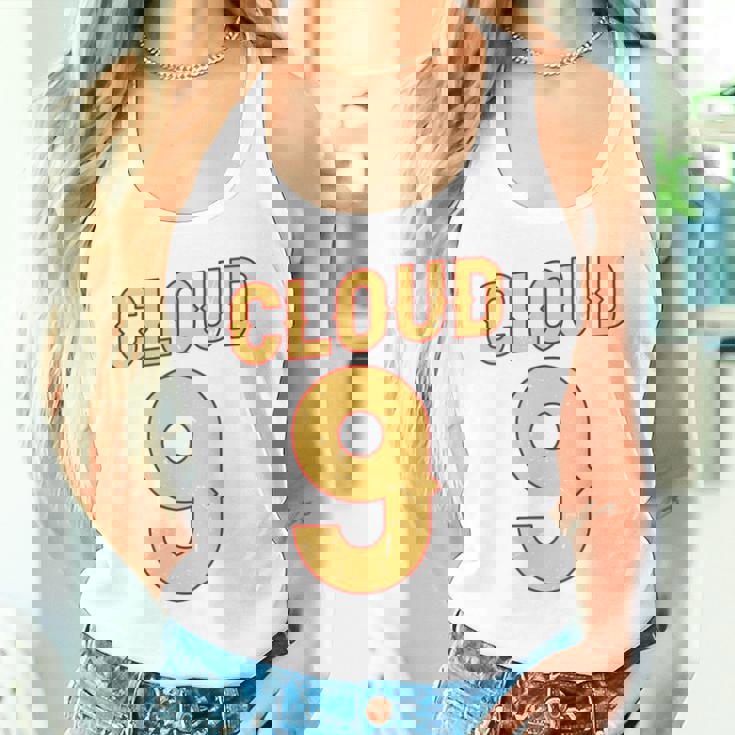 ナイス イエロー オレンジ クラウド 9 コスチューム 男女兼用 長袖tシャツ タンクトップ