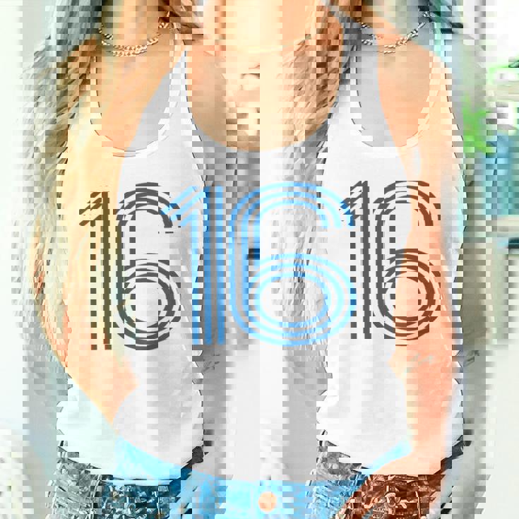 ナンバー16シャツ レトロユニフォーム ヨーロッパスタイル バックプリントジャージ タンクトップ