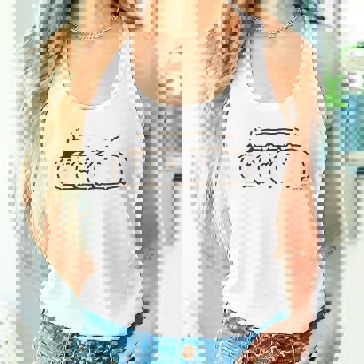 ネコこのゴロ バーン タンクトップ