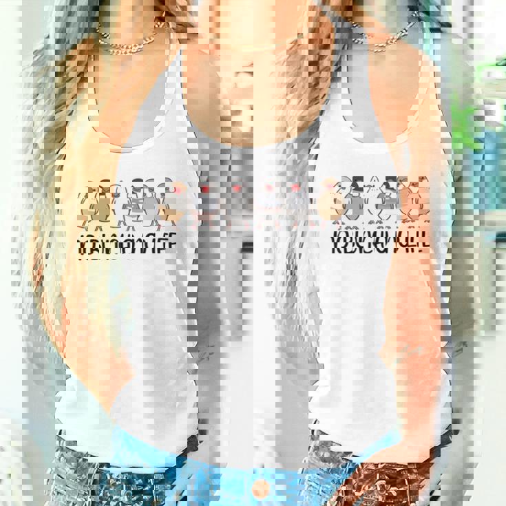 ノーブンチョウノーライフ 鳥好き 文鳥好き 文鳥の飼い主 おもしろ 可愛い ブンチョウ 文鳥 タンクトップ