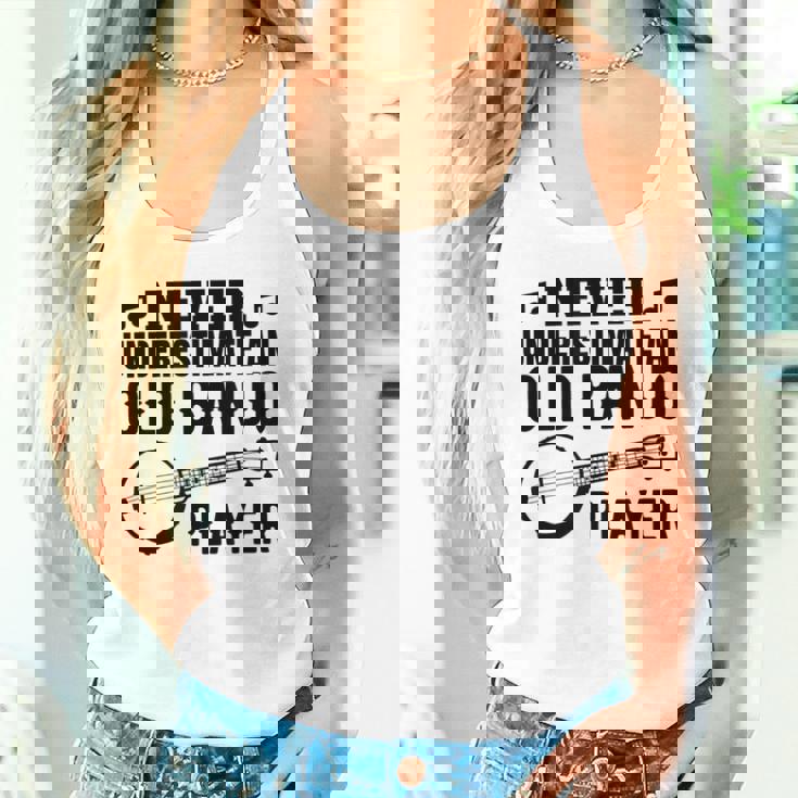 メンズ バンジョーじいさんバンジョーインストラクター タンクトップ