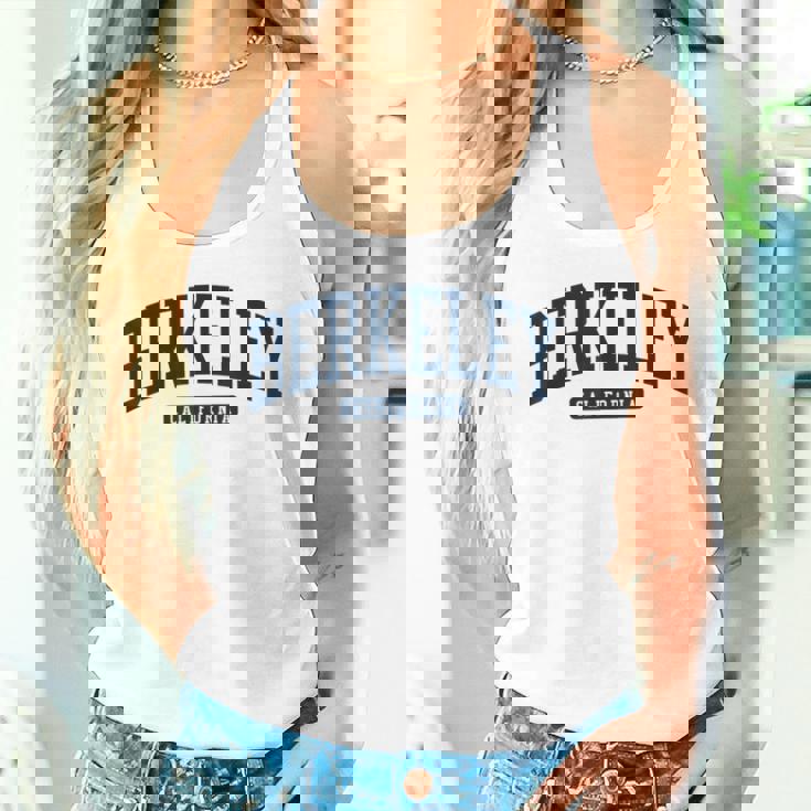 バークレーカリフォルニアカリフォルニアカレッジユニバーシティスタイル ネイビー タンクトップ