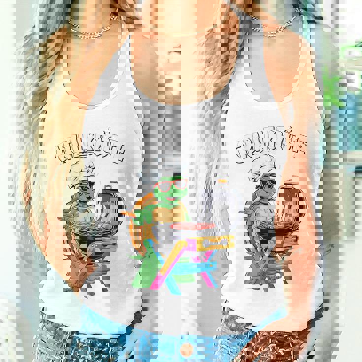 バーベキュー ヒキガエル 面白い 亀 バーベキュー ジャンパー 面白い タンクトップ