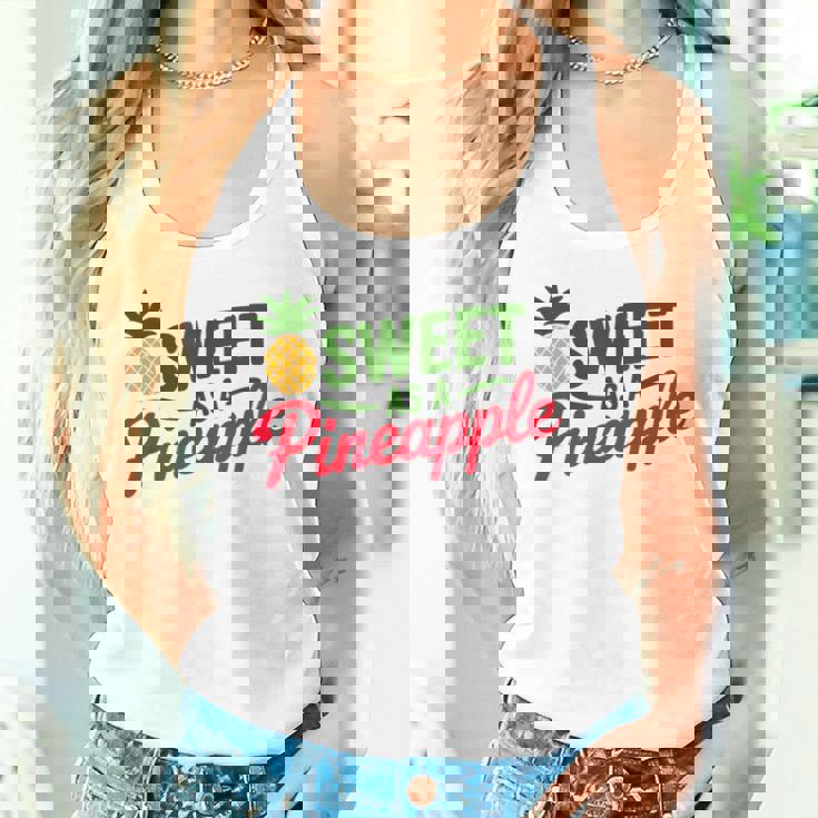 パイナップルのように甘い タンクトップ