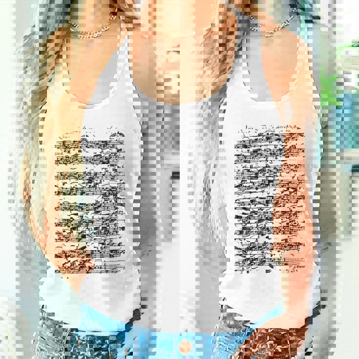 パルティータロ短調ソロヴァイオリンヨハン・セバスティアン・バッハ タンクトップ