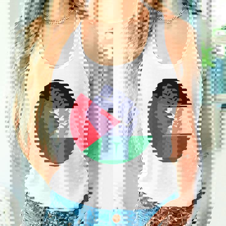 パレスチナ製フリーパレスチナスタンド タンクトップ