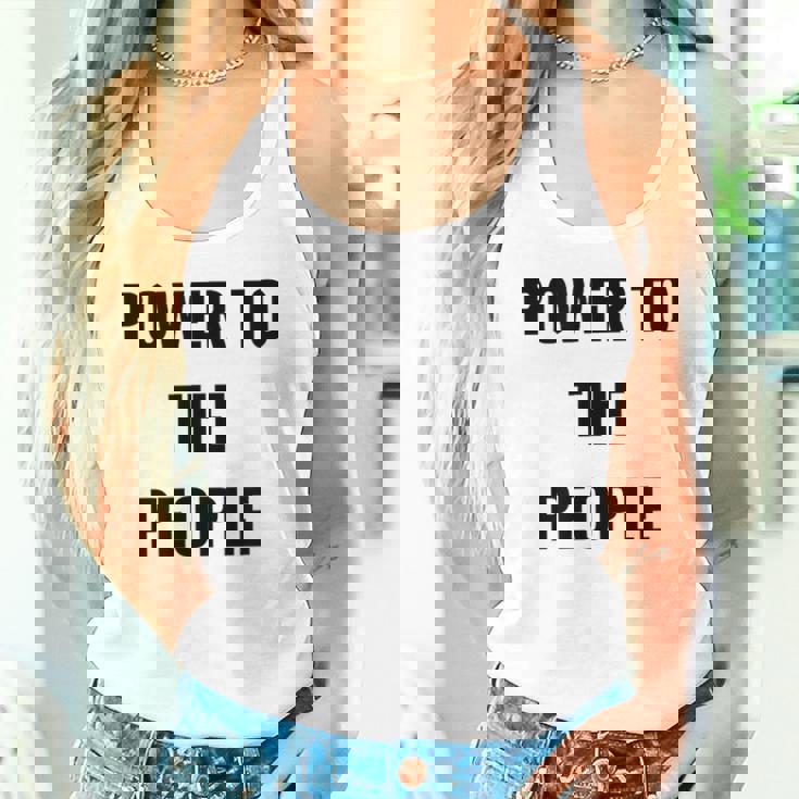 パワー・トゥ・ザ・ピープル タンクトップ