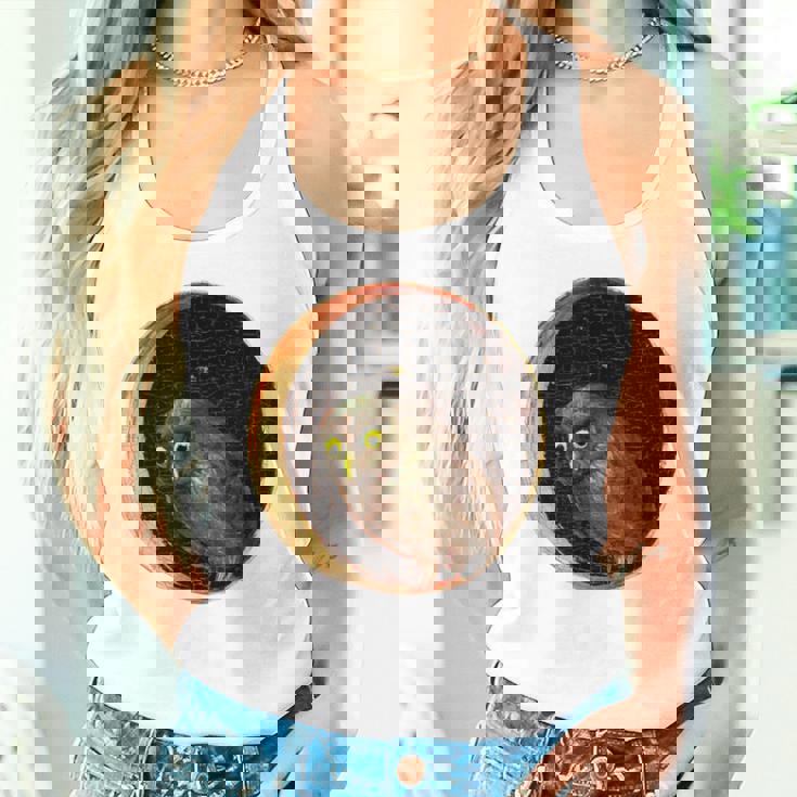 ヒエロニムス ボッシュ フクロウ 大喜びの庭 タンクトップ