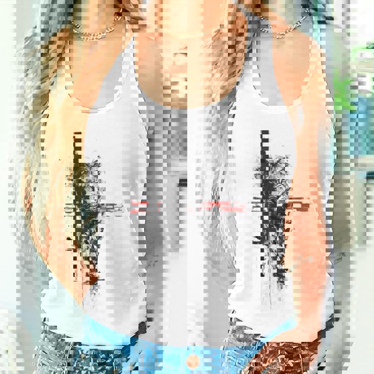 ヒョウ 動物 抽象 グラフィック 描画 絵画 ヒョウ タンクトップ