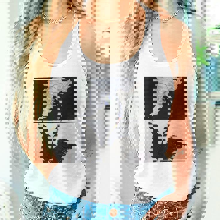 ヒルマ・アフ・クリント作 白鳥 第1号 長袖tシャツ タンクトップ