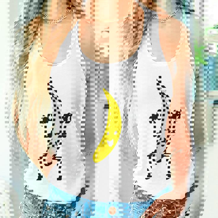 メンズ ファニースティックフィギュア フィットネス バナナダンベル トレーニング タンクトップ