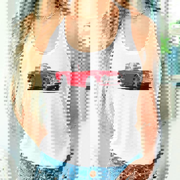 ブリティッシュクラシックスポーツカー トライアンフ Tr4 タンクトップ