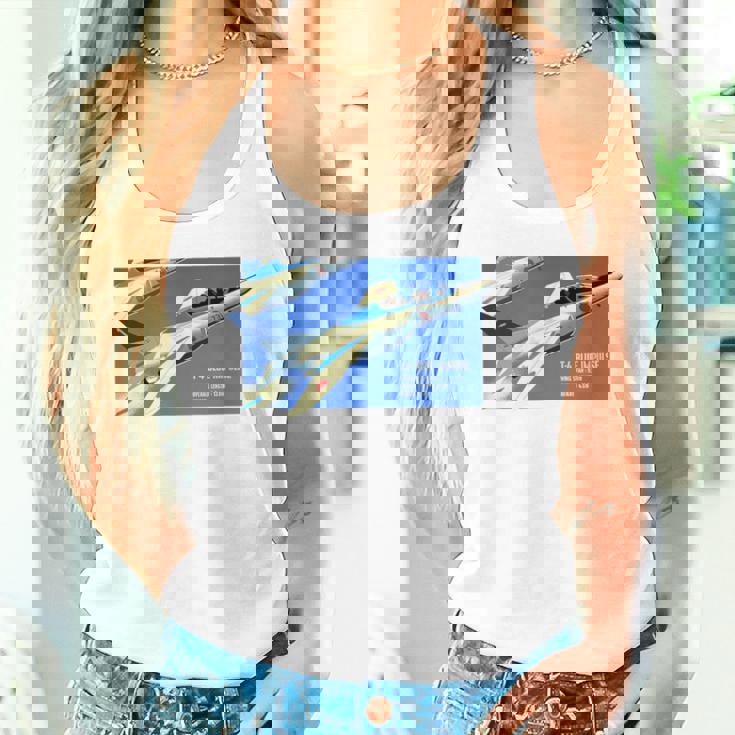 ブルーインパルス Photo-Like Illustration（カラー） タンクトップ