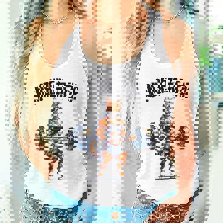 ボディービルダーのためのベアバーベルデザイン ボディービル タンクトップ