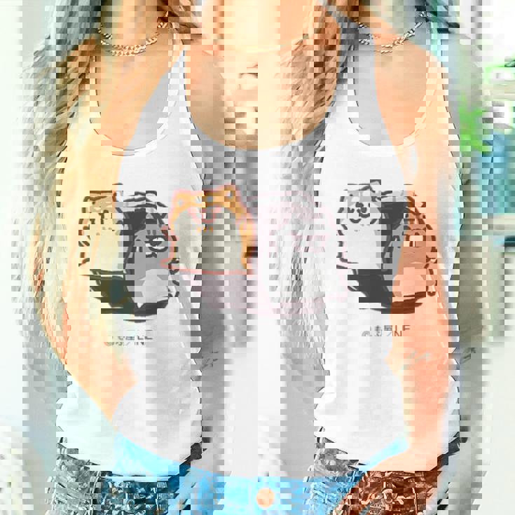 ボンレス犬とボンレス猫 参上 タンクトップ