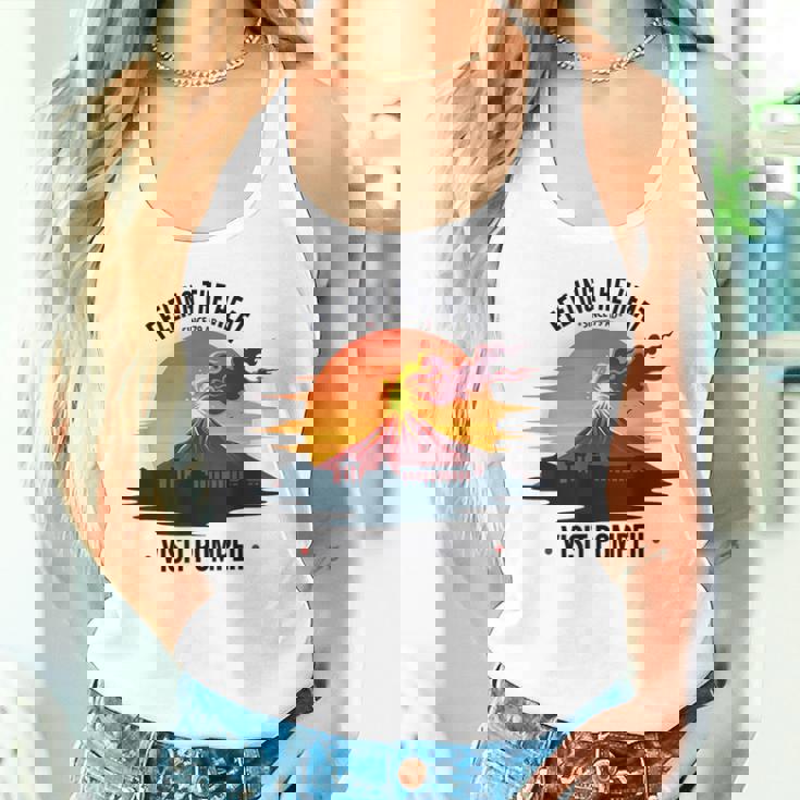 ポンペイ訪問 面白いローマの歴史 タンクトップ