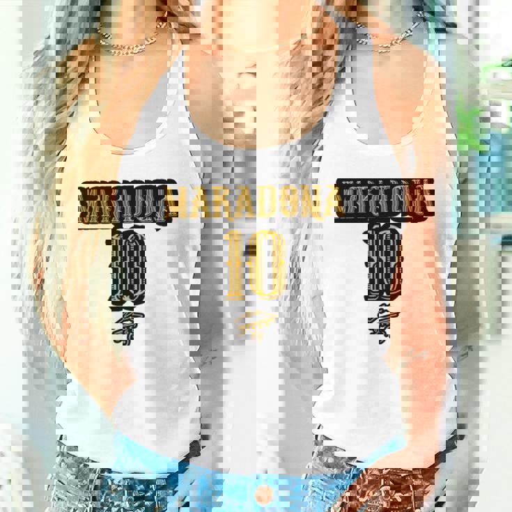 マラドーナ 10 長袖tシャツ タンクトップ