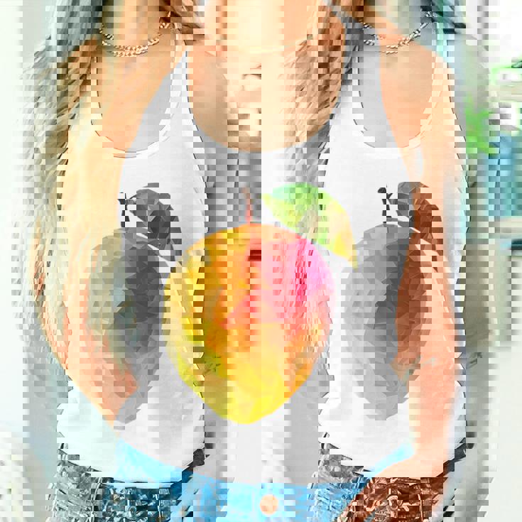 マンゴーフルーツモチーフアートマンゴー タンクトップ