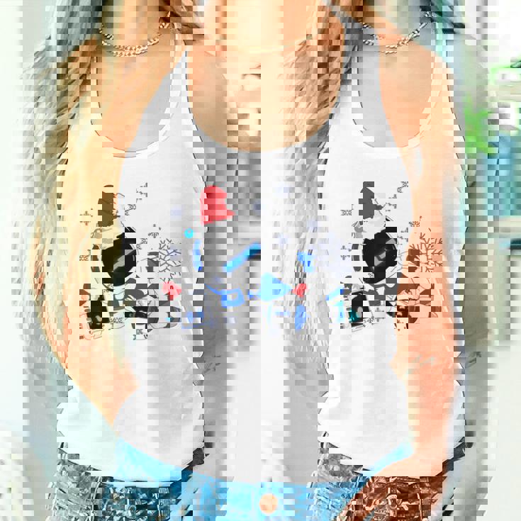 メリークリスマス アストロボット ファニースウェットシャツ タンクトップ