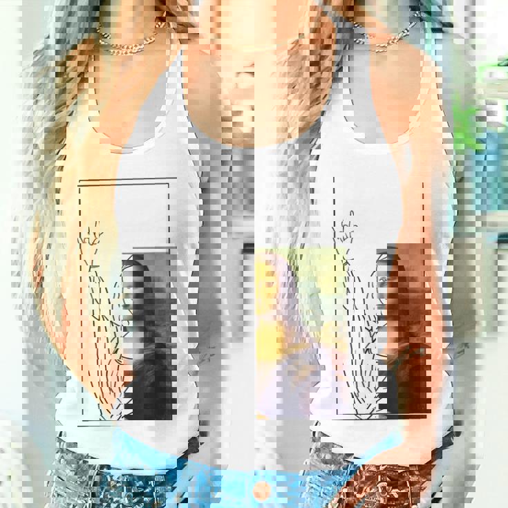 モナリザ 芸術愛好家 芸術好き 古典美術史 タンクトップ