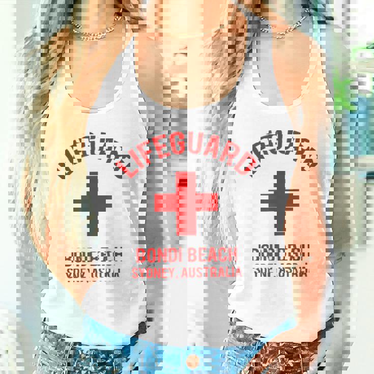 ライフガード ボンダイビーチ、シドニー、オーストラリア タンクトップ