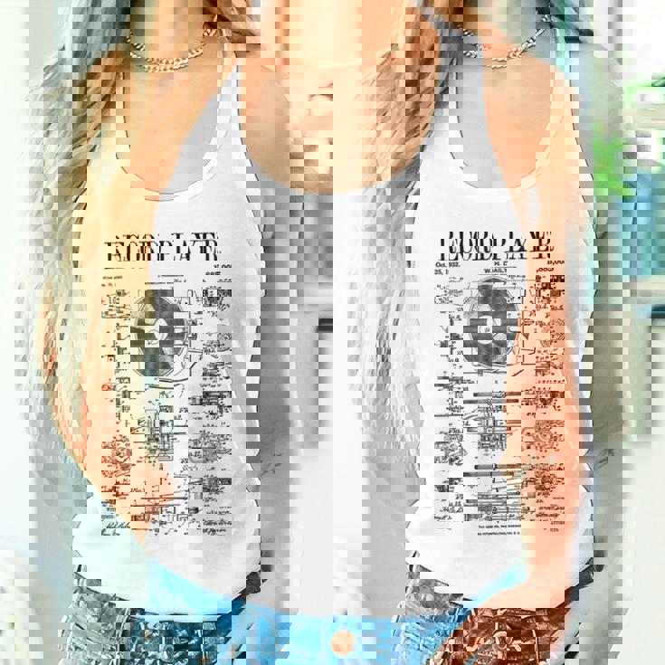 レコードプレーヤー ヴィンテージ 特許 Dj ターンテーブル 蓄音機 タンクトップ