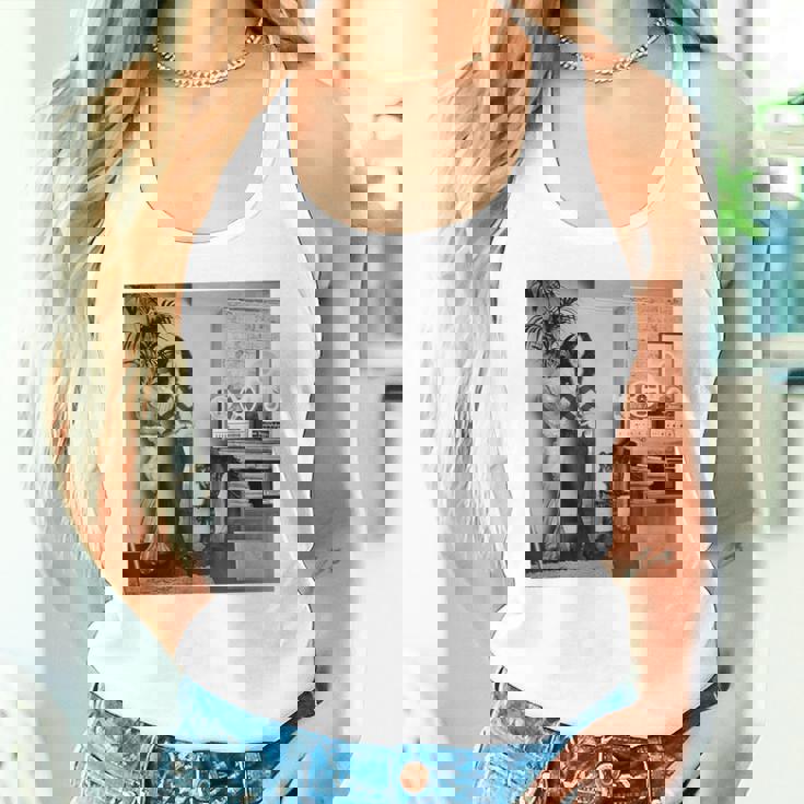 レッド・ツェッペリンのギタリスト、ジミー・ペイジ 1970 タンクトップ