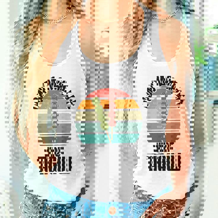 レトロタングル「Tanghuluなしでは人生は想像できない」 タンクトップ