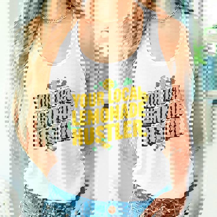 レモネード 起業家 モチベーションハッスル メンズ レディース 男の子 タンクトップ