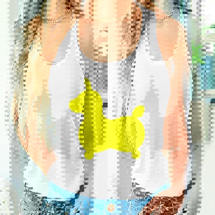 ロディ スカイ バックプリントチャコール） タンクトップ