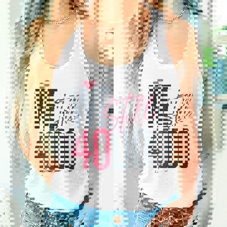 ロマンティックな結婚40周年 Wetill Do 40年 タンクトップ