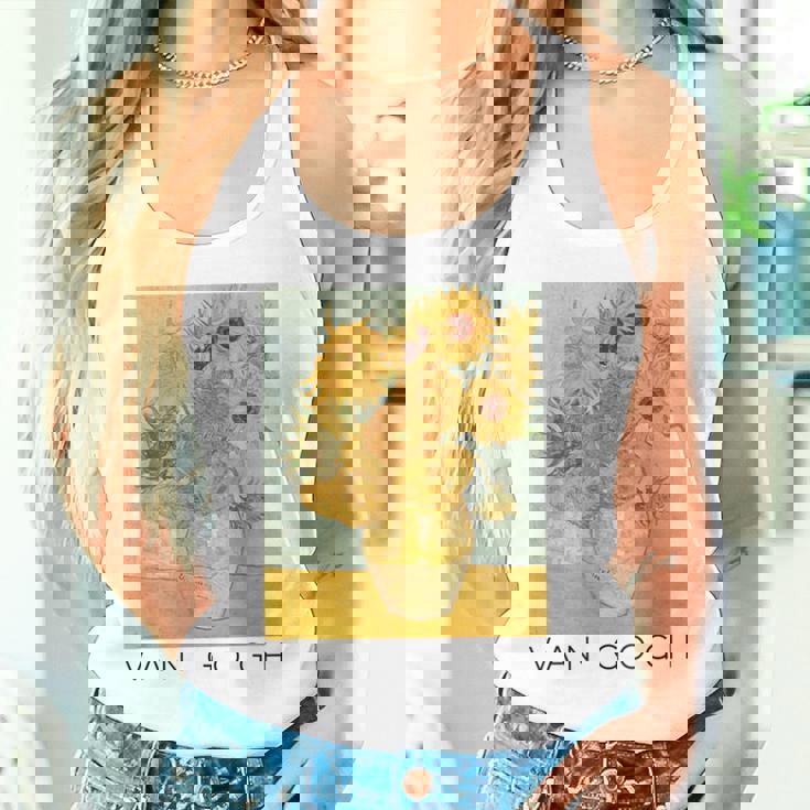 ヴァン・ゴッホ ひまわり アートギフト ヴィンセント・ヴァン・ゴッホ タンクトップ