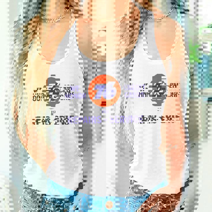 ヴィンテージ 76 ガソリンポンプ サイン レトロ ガソリン ガレージ タンクトップ